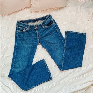 Levi super low jeans